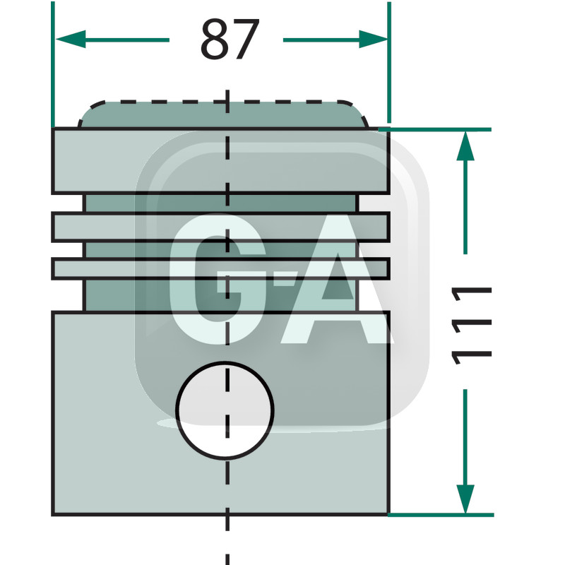 Piston Hanomag